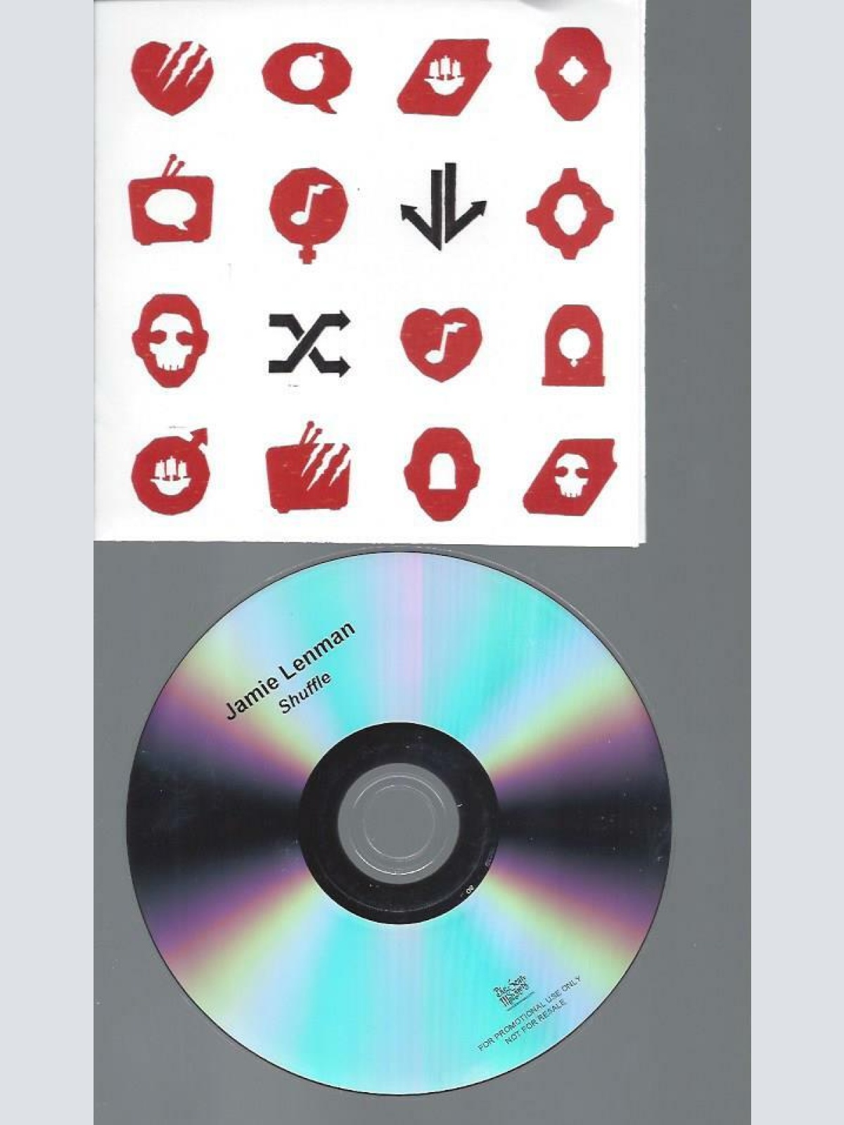 CD -- Jamie Lenman  Shuffle  // PROMO