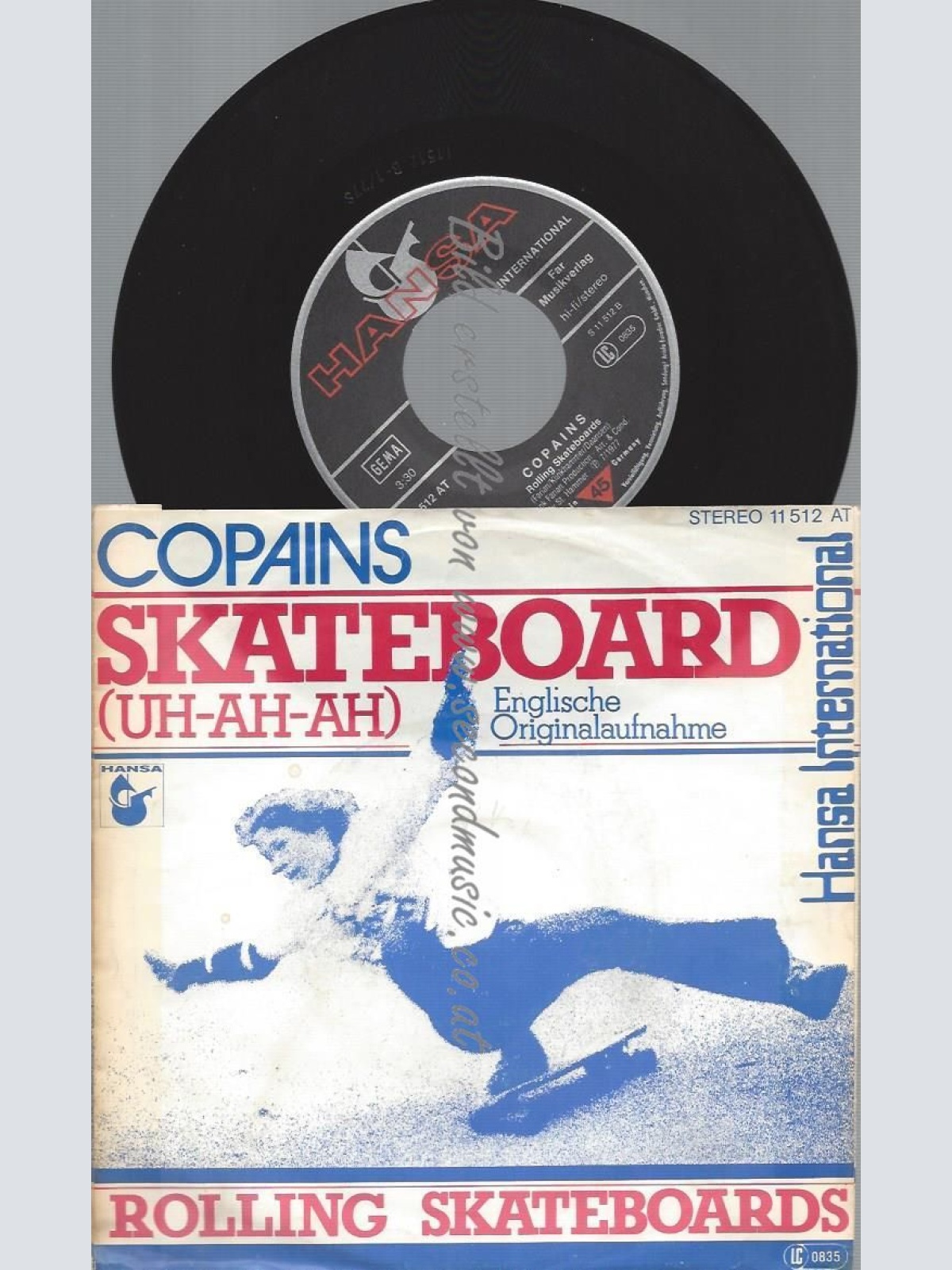 7"   Copains  Skateboard