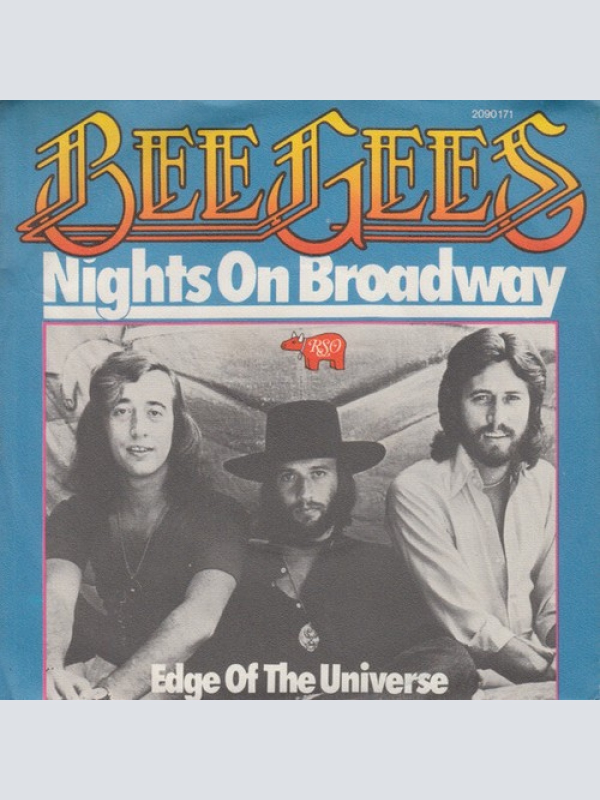 7", Single Bee Gees - Nights On Broadway