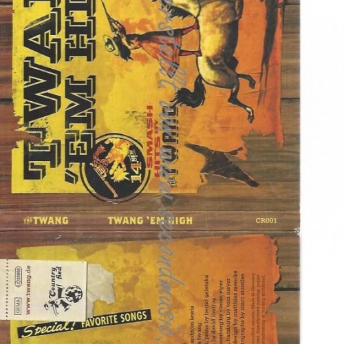 CD--THE TWANG--    TWANG 'EM HIGH