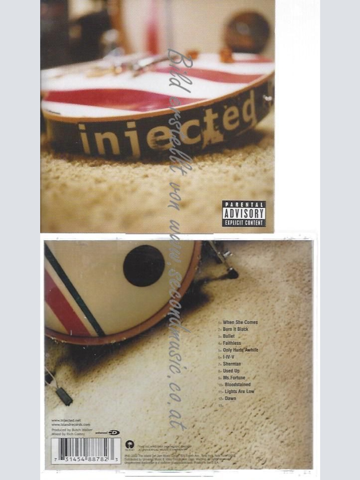 CD--INJECTED--    BURN IT BLACK | EXPLICIT LYRICS