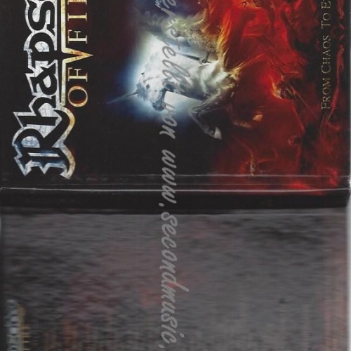CD--RHAPSODY OF FIRE--    FROM CHAOS TO ETERNITY