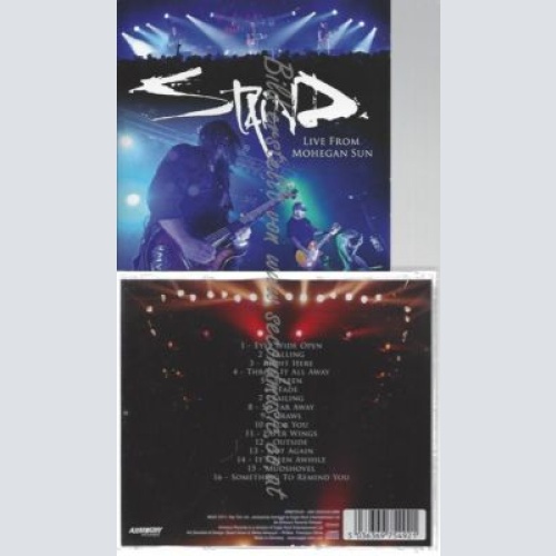 CD--STAIND--    LIVE FROM MOHEGAN SUN
