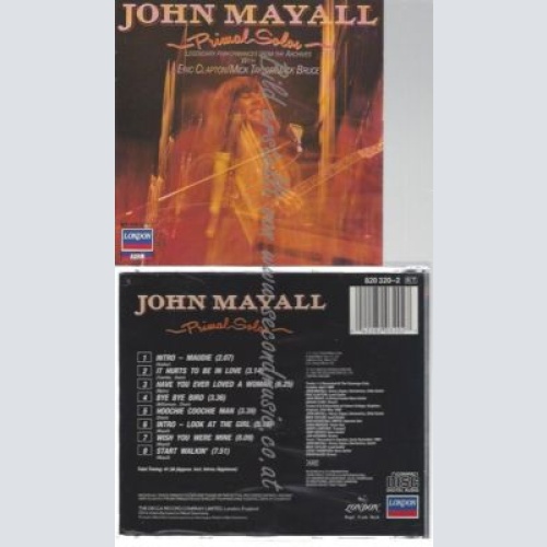 CD--Primal Solos John Mayall und John Mayall & The Bluesbreakers
