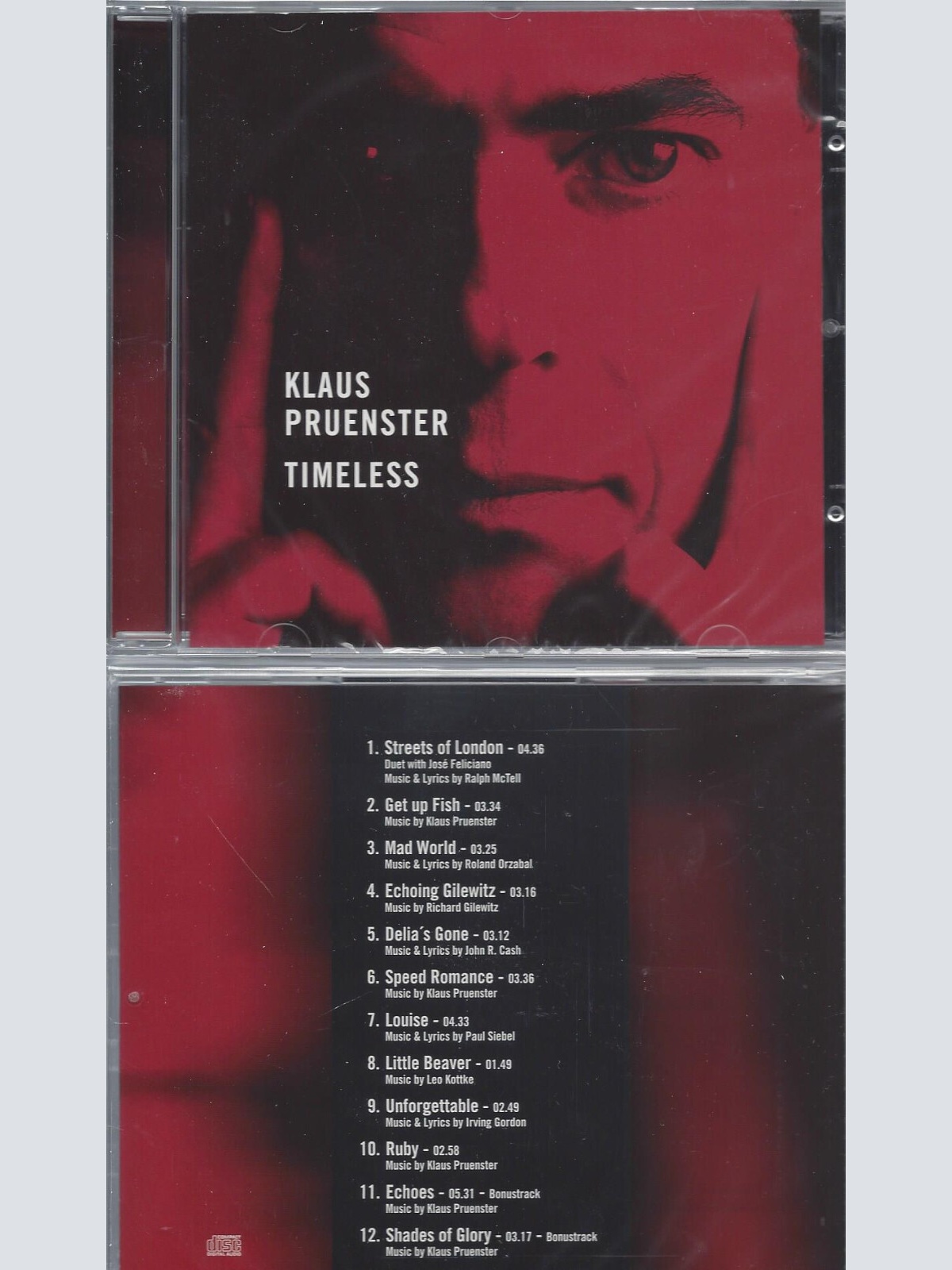 CD-- Klaus Pruenster Timeless