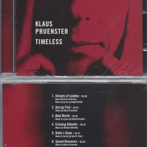 CD-- Klaus Pruenster Timeless