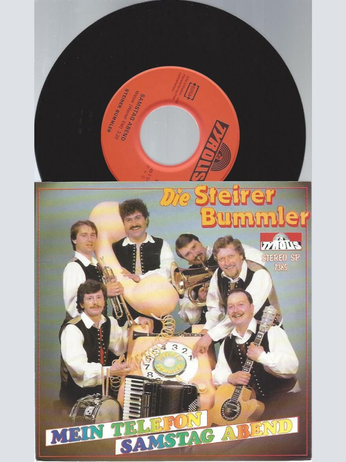 7"  Die Steirer Bummler – Mein Telefon