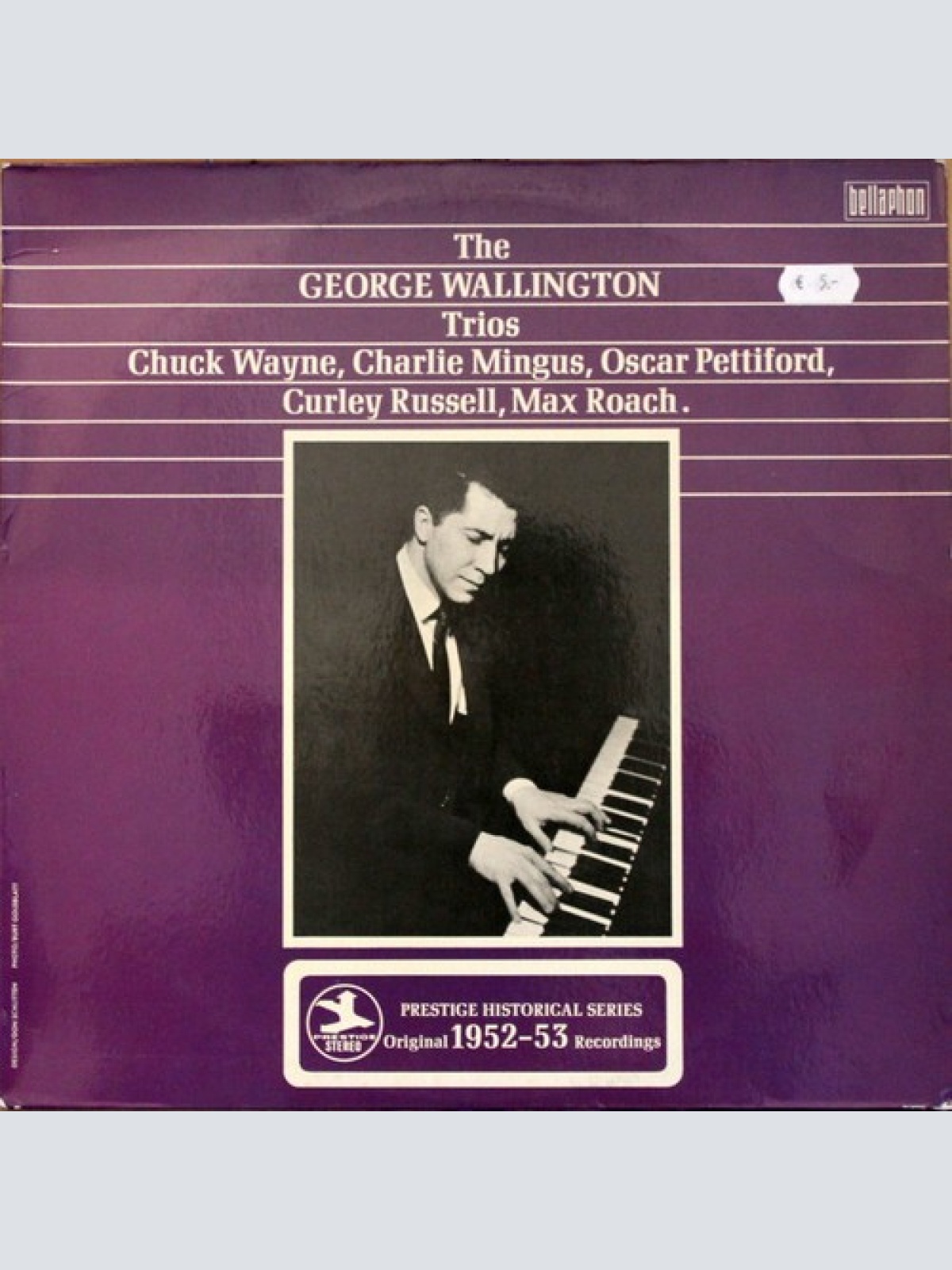 LP, Comp, RE, RM, Rec George Wallington - The George Wallington Trios