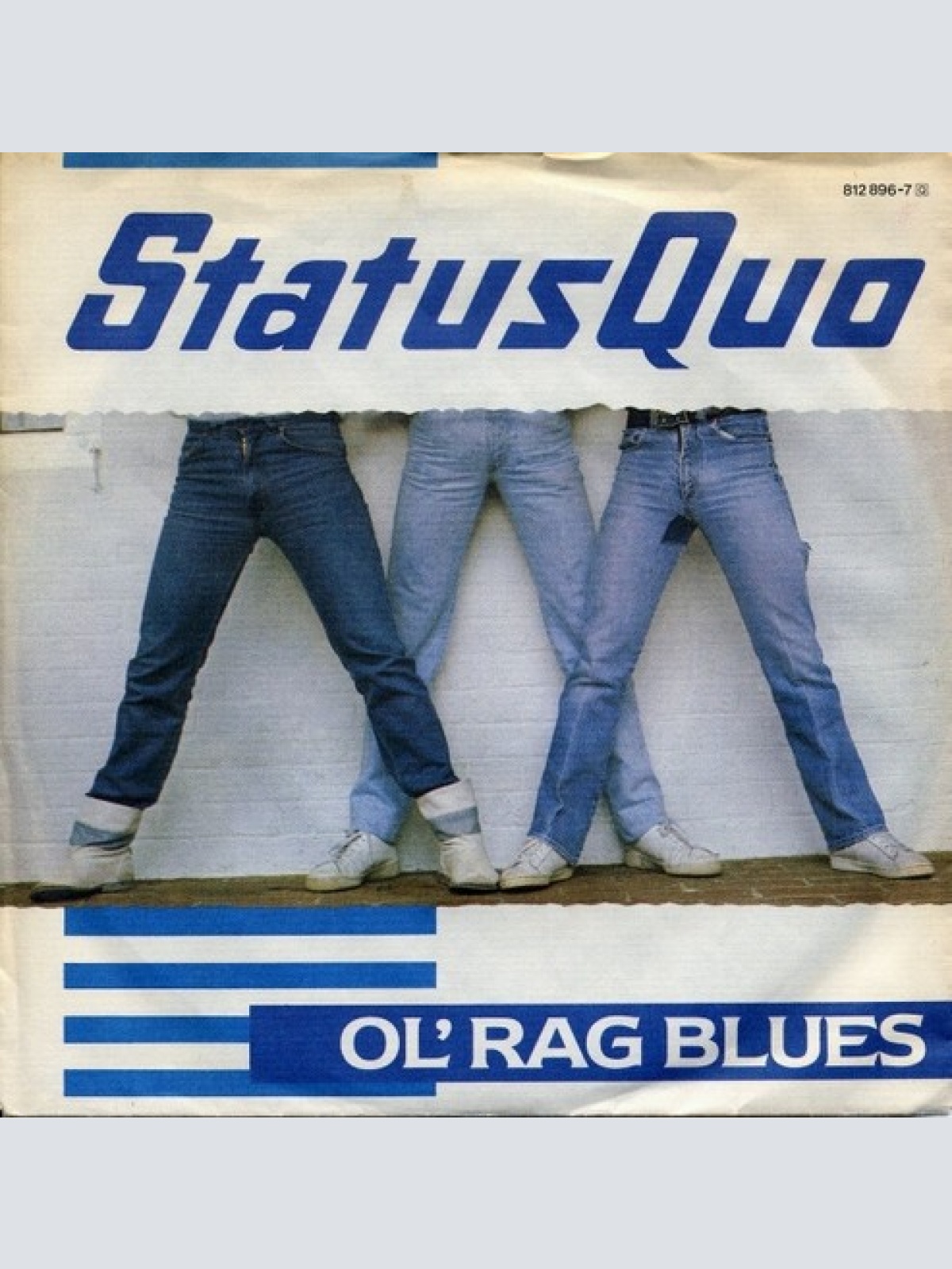 7", Single Status Quo - Ol' Rag Blues