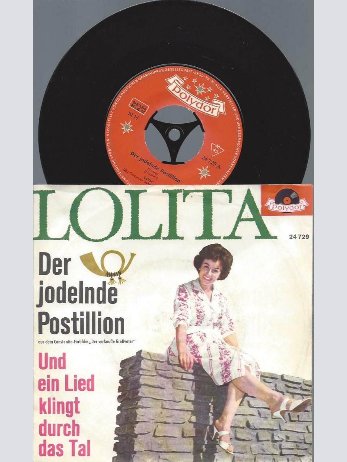 7"    Lolita   Der Jodelnde Postillion