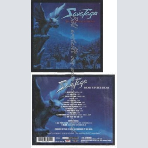 CD--SAVATAGE--    DEAD WINTER DEAD -
