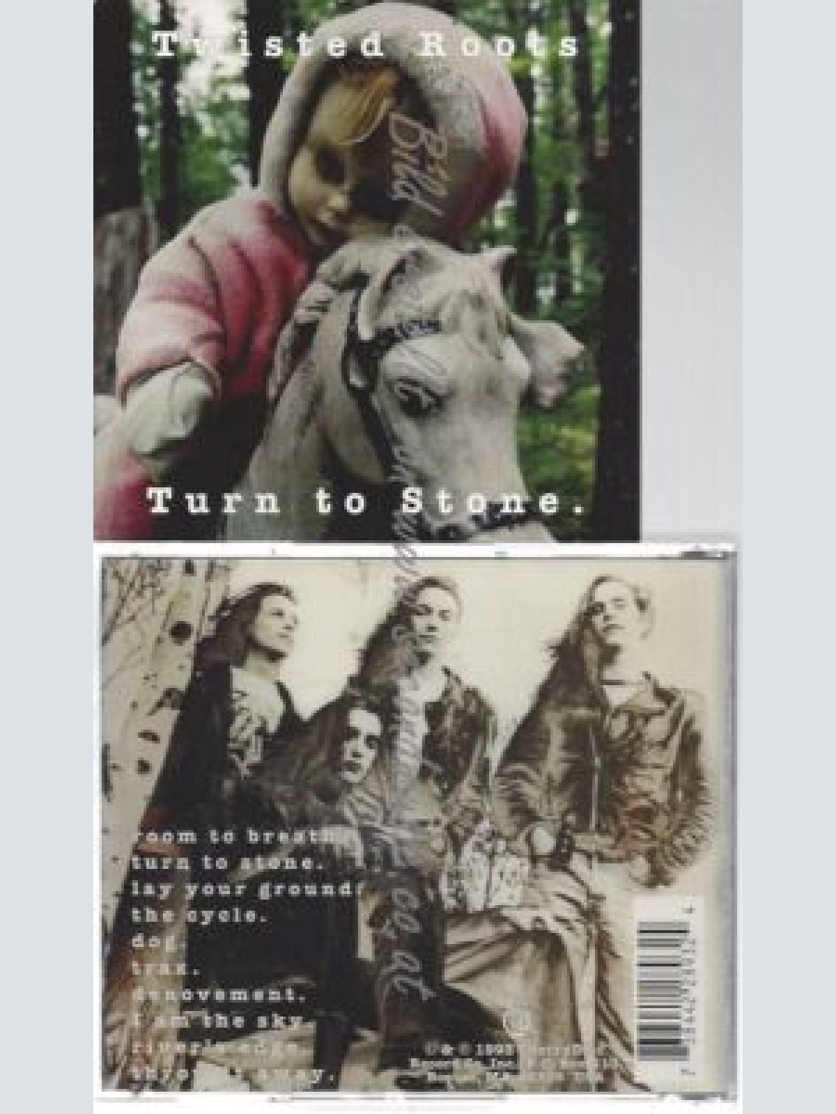 CD--TWISTED ROOTS--    TURN TO STONE |
