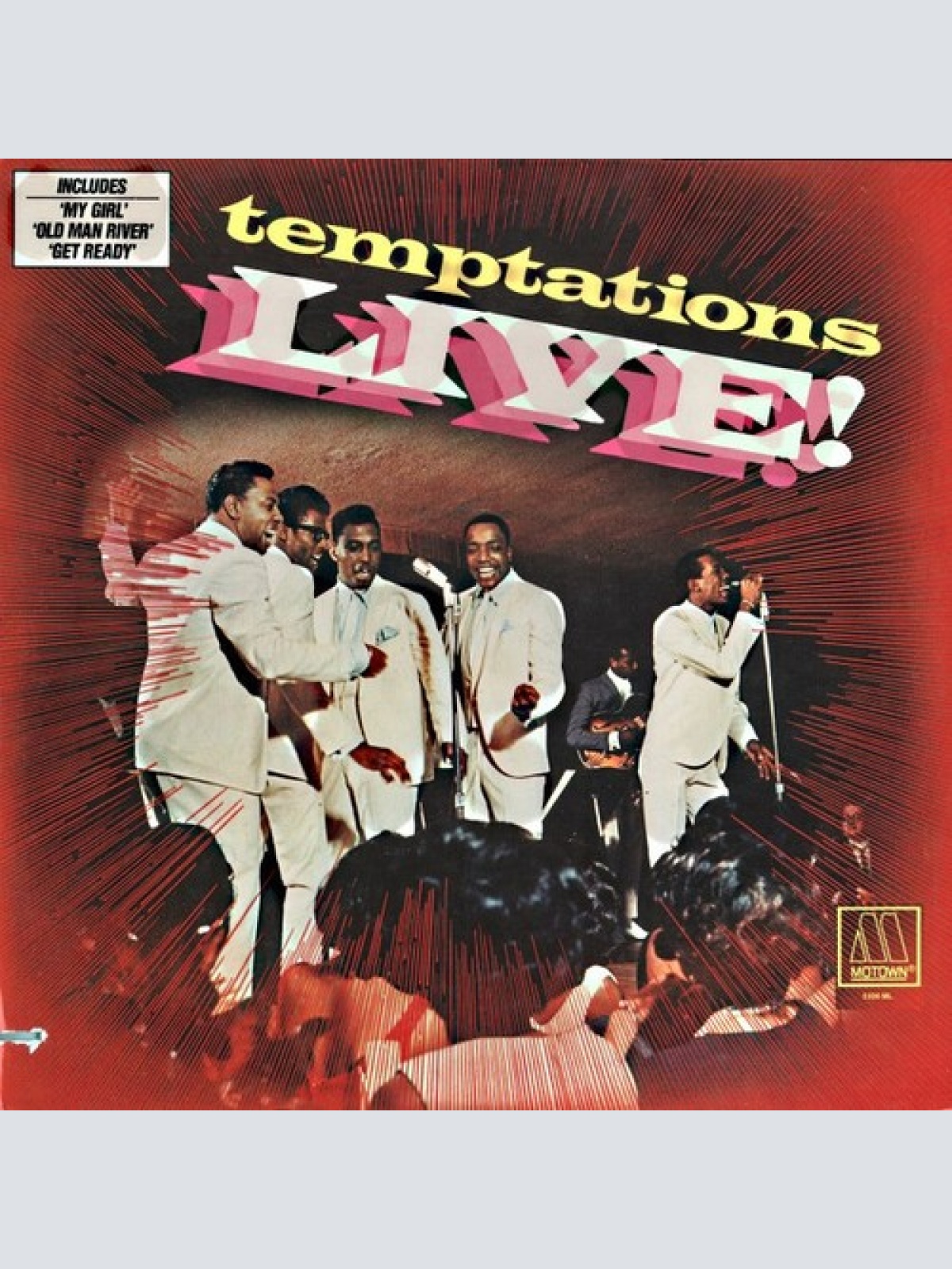 LP, Album, RE The Temptations - Temptations Live!