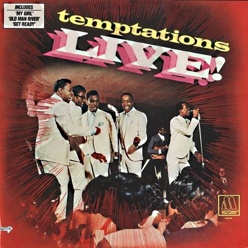 LP, Album, RE The Temptations - Temptations Live!