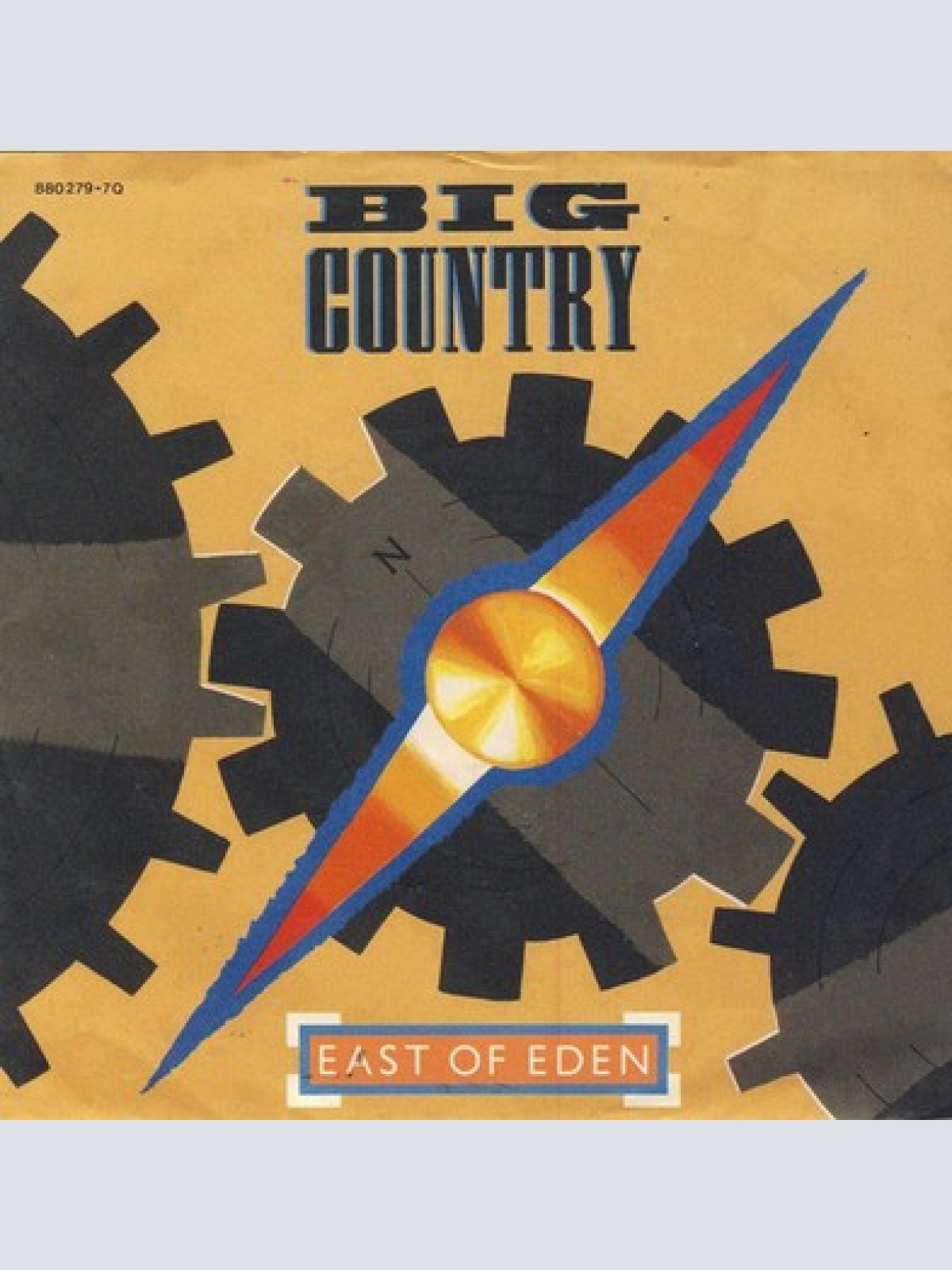 7", Single Big Country - East Of Eden