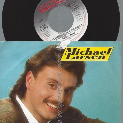 7" Michael Larsen  – Der Himmel Ist Nur Eine Sünde Weit