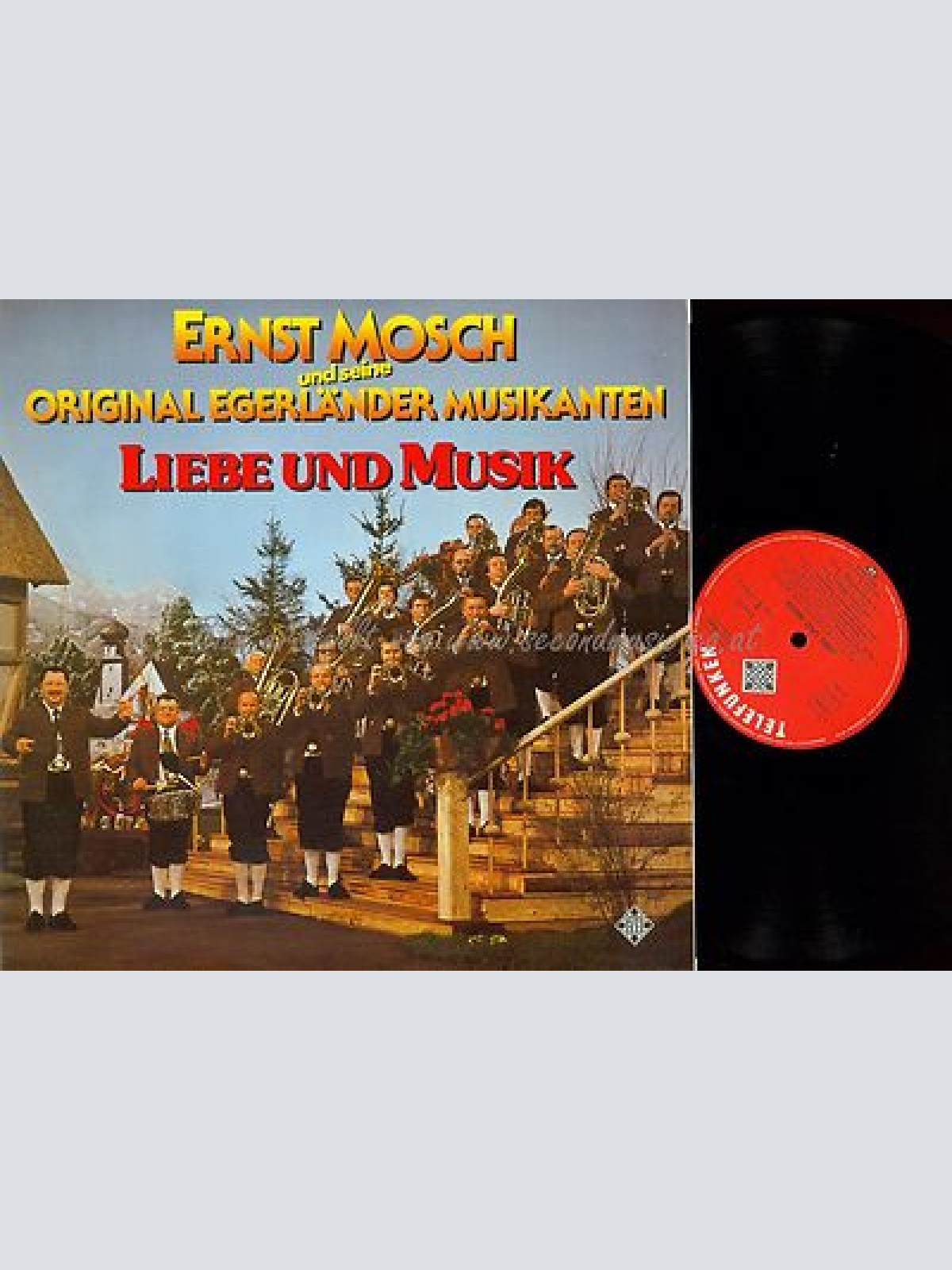 LP--ERNST MOSCH LIEBE UND MUSIK