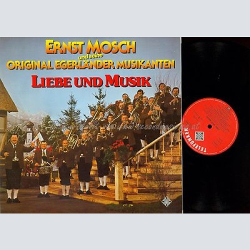 LP--ERNST MOSCH LIEBE UND MUSIK