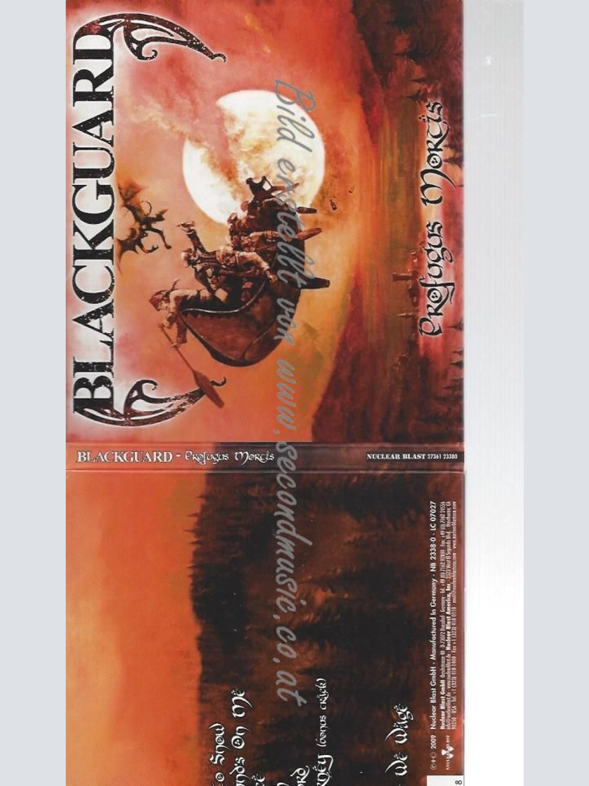 CD--BLACKGUARD--    PROFUGUS MORTIS