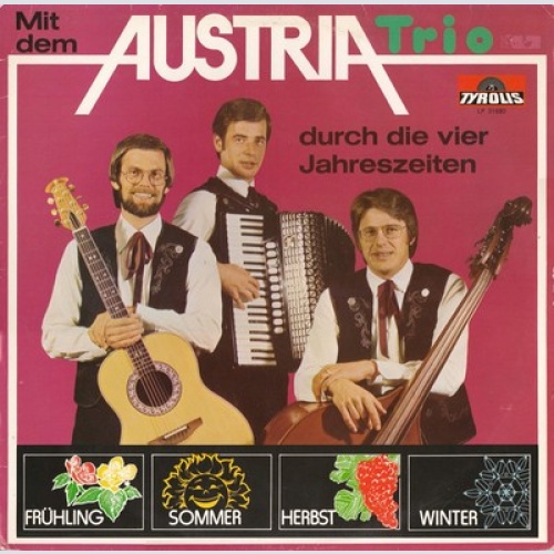 LP, Album Austria Trio - Mit Dem Austria Trio Durch Die 4 Jahreszeiten