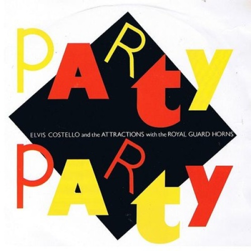 7", Single Elvis Costello And The Attractions* With The Royal Guard Horns - P...