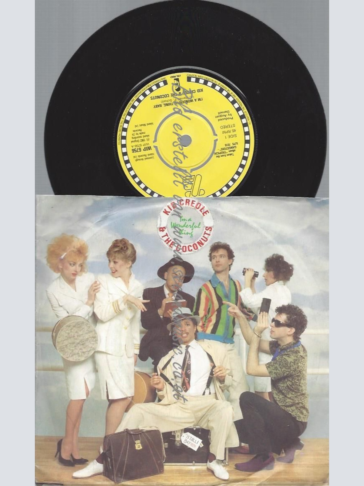7" Kid Creole & The Coconuts  I'm A Wonderful Thing