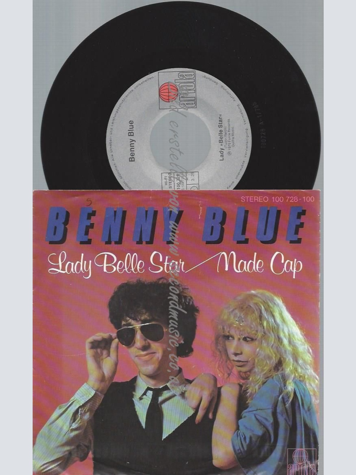 7"  Benny Blue  Lady Belle Star