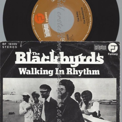 7"  The Blackbyrds – Walking In Rhythm