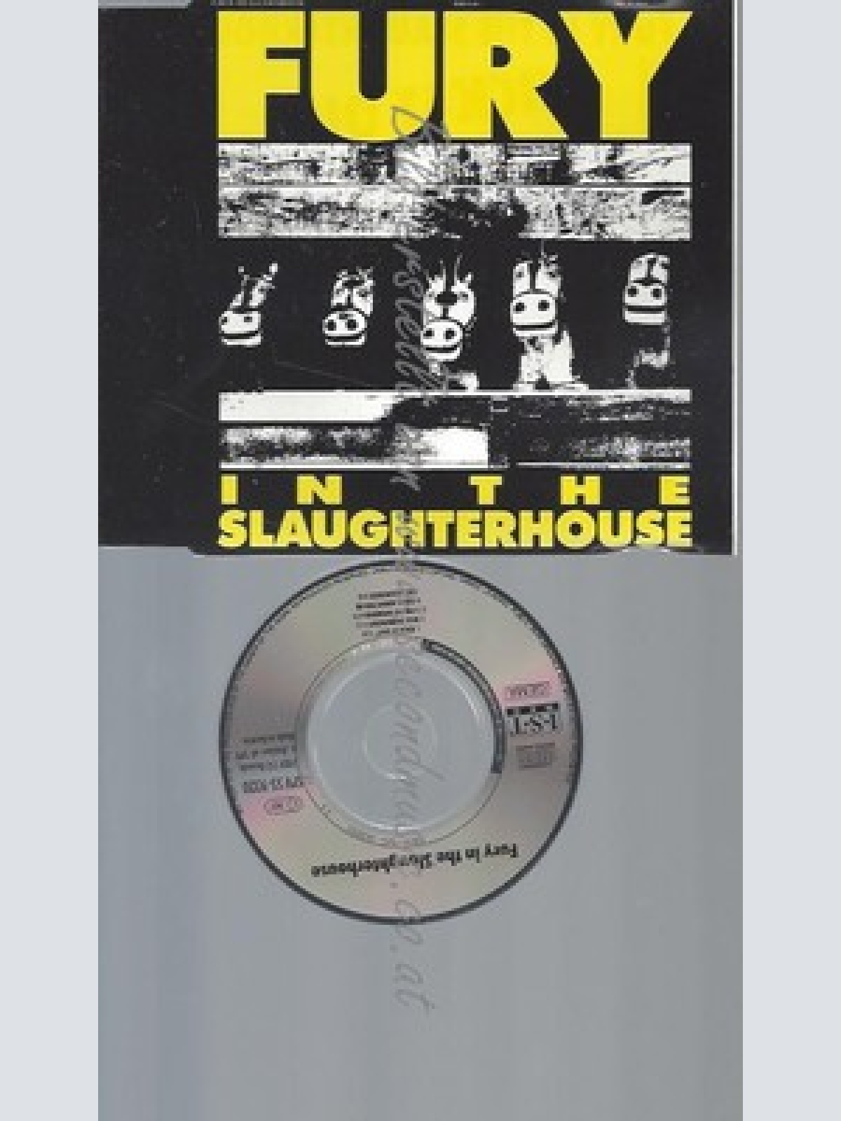 CD--FURY IN THE SLAUGHTERHOUSE--KICK IT OUT | SINGLE  3"