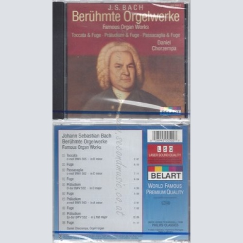 CD--NM-SEALED-DANIEL CHORZEMPA UND JOHANN SEBASTIAN BACH -KOMPONIST- -1993- --