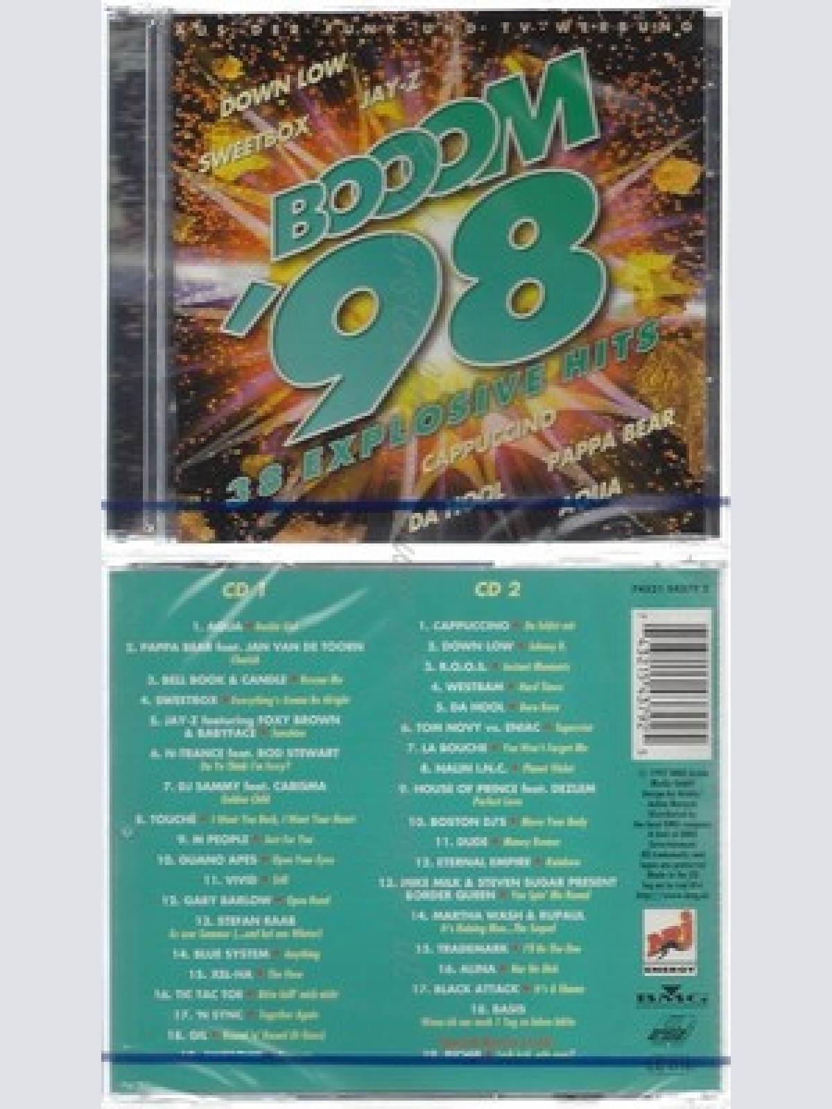 CD--NM-SEALED-BOOOM -SERIES- -1998- - DOPPEL-CD -- BOOOM '98