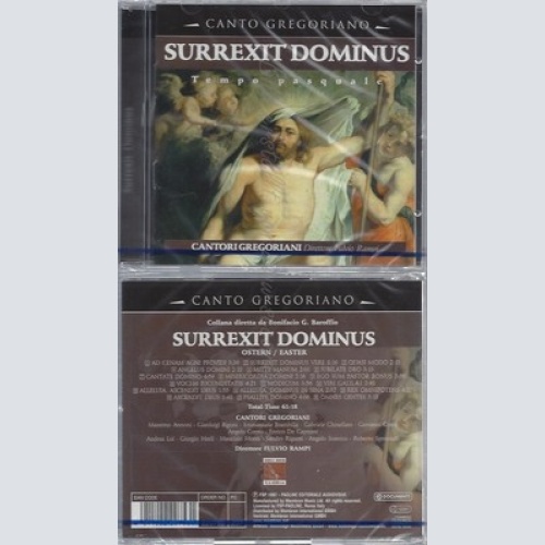 CD--NM-SEALED-CANTORI GREGORIANI UND FULVIO RAMPI -2009- -- SURREXIT DOMINUS