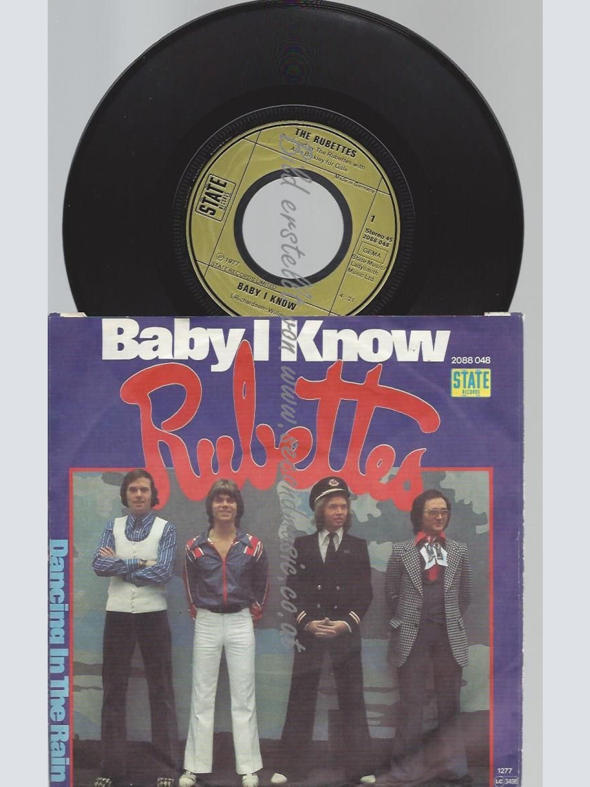 7"    The Rubettes  Baby I Know  // DIFFRENT COVER
