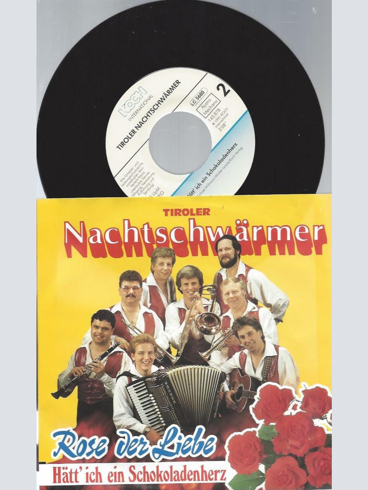 7"  Tiroler Nachtschwärmer – Rose Der Liebe
