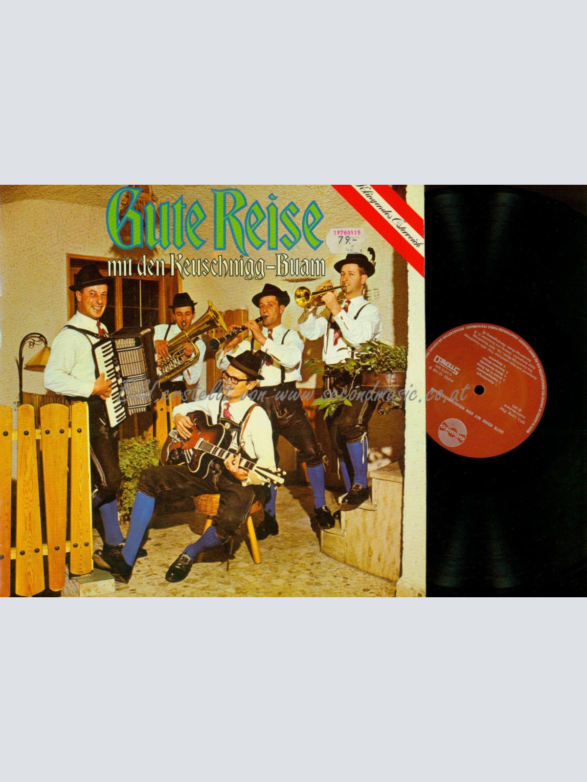 LP--GUTE REISE MIT DEN KEUSCHNIGG BUAM