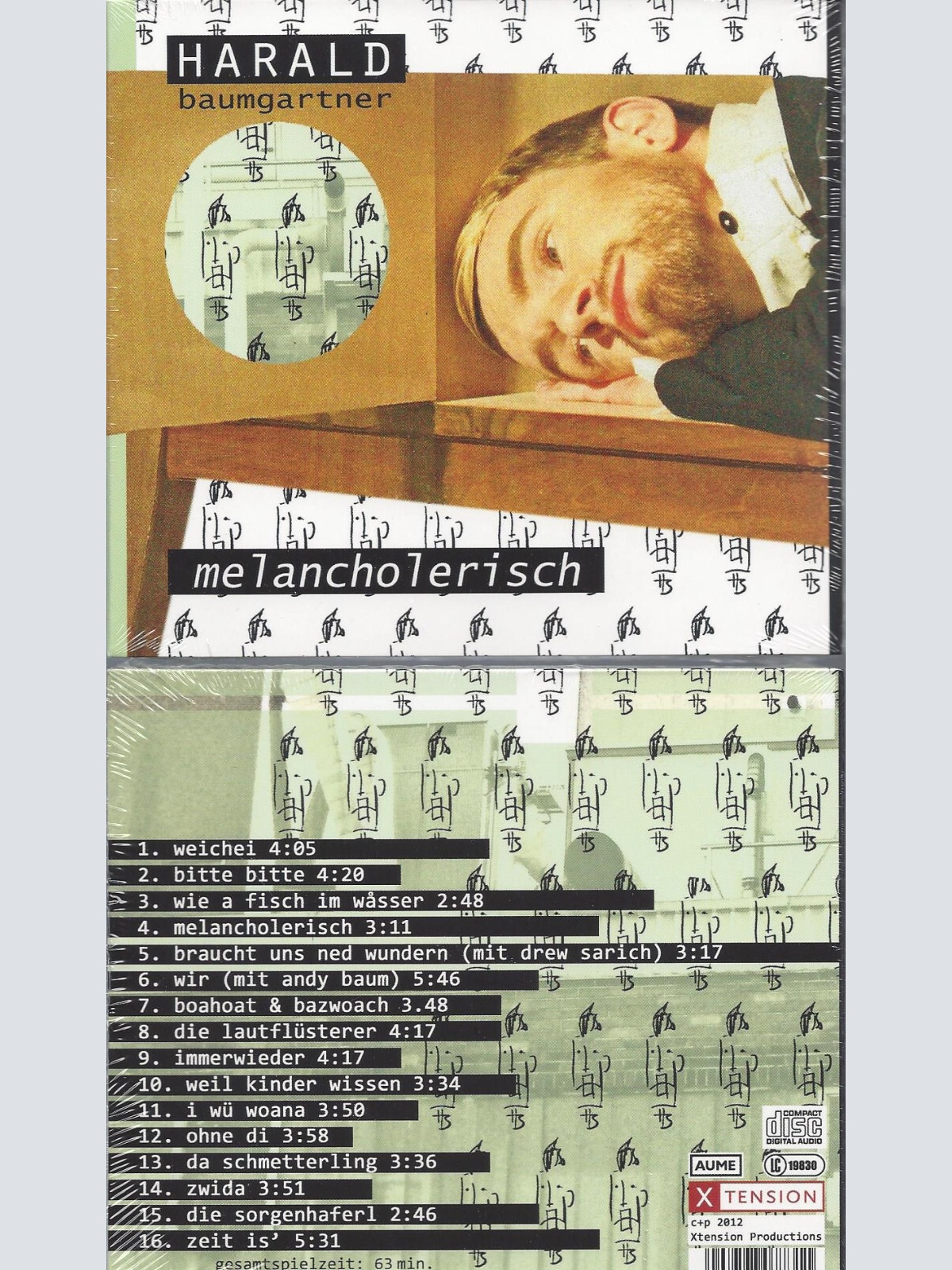CD-- melancholerisch    Harald Baumgartner / Digi