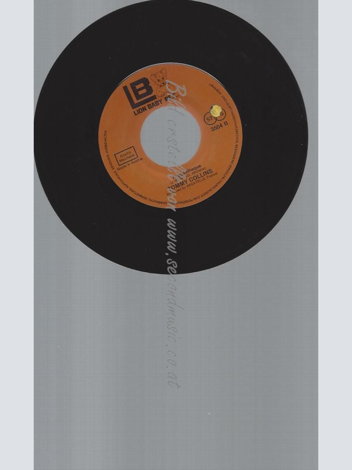 7" Tommy Collins  Murder In The Drugstore