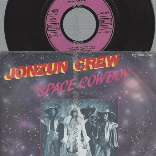 7" The Jonzun Crew  Space Cowboy