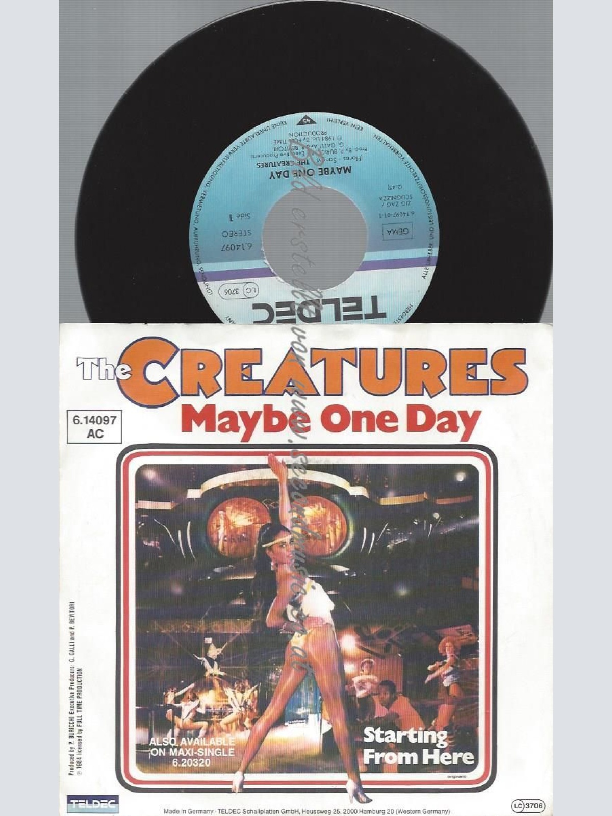 7" The Creatures  Maybe One Day
