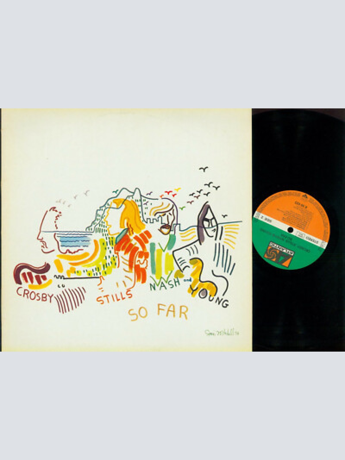 LP--Crosby, Stills, Nash And Young – So Far // ATL 50023
