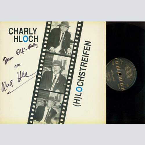 LP- Charly Hloch ‎– (H)Lochstreifen // Signed
