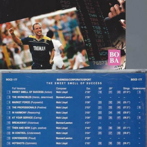 CD--  The Sweet smell os Success // Nick Lloyd
