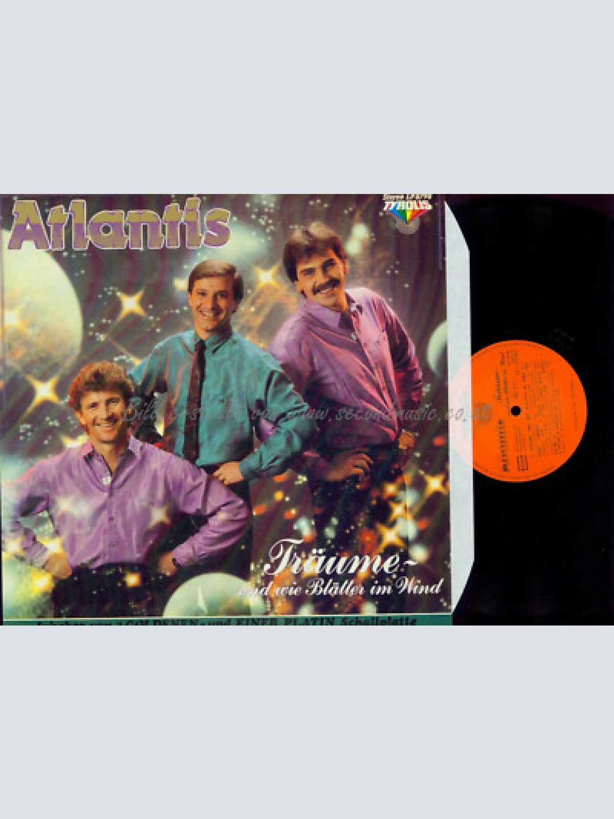 LP--ATLANTIS TRÄUME SIND WIE BLÄTTER IM WIND