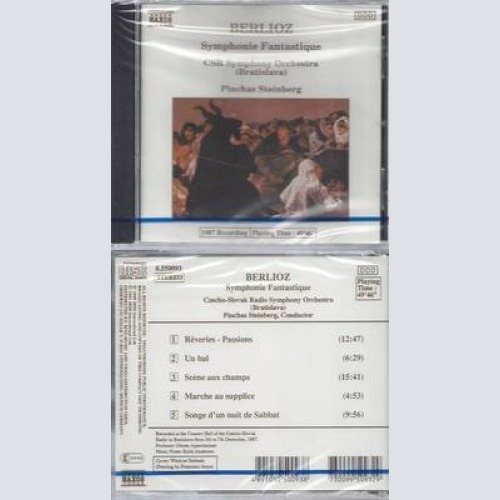 CD--NM-SEALED-PINCHAS STEINBERG -2009- - - -- BERLIOZ: SYMPHONIE FANTASTIQ