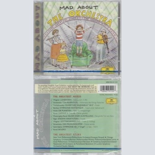 CD--NM-SEALED-NYPO, POL, LSO UND IPO -1996- -- MAD ABOUT THE ORCHESTRA