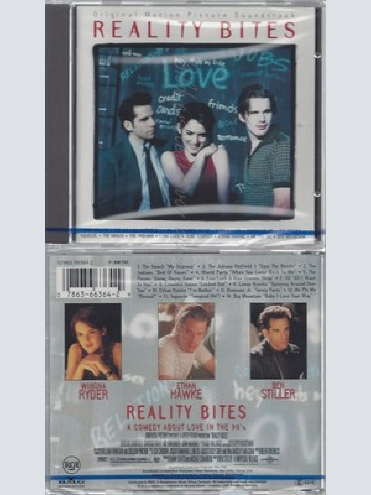CD--NM-SEALED-OST UND VARIOUS -1994- - SOUNDTRACK -- REALITY BITES