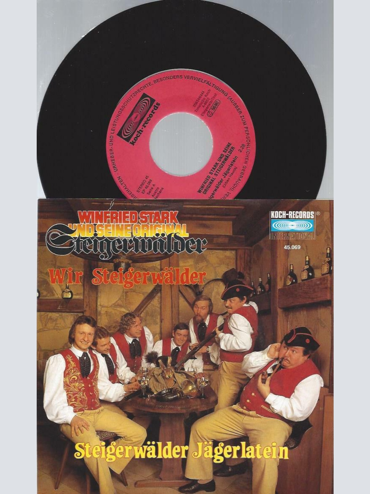 7" Winfried Stark Und Seine Original Steigerwälder – Steigerwälder Jägerlatein