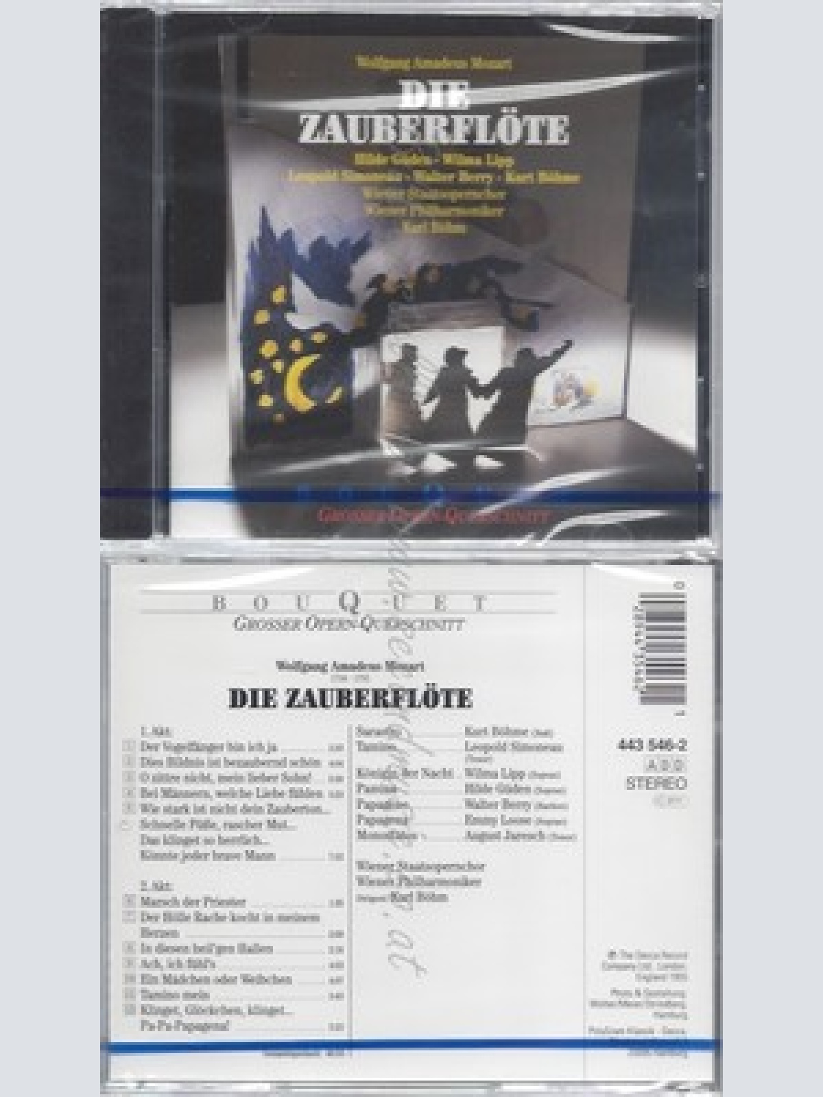CD--NM-SEALED-LIPP, GÜDEN, BÖHM UND WP -1994- -- MOZART: DIE ZAUBERFLÖTE -GROßE