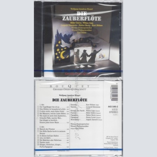 CD--NM-SEALED-LIPP, GÜDEN, BÖHM UND WP -1994- -- MOZART: DIE ZAUBERFLÖTE -GROßE