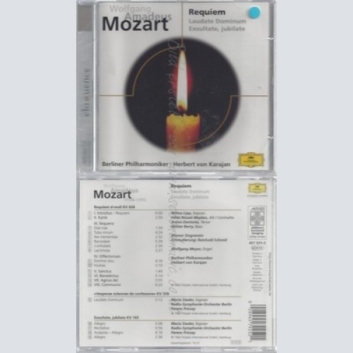 CD--NM-SEALED-LIPP, DERMOTA, BERRY UND KARAJAN -1998- -- ELOQUENCE - MOZART -GE